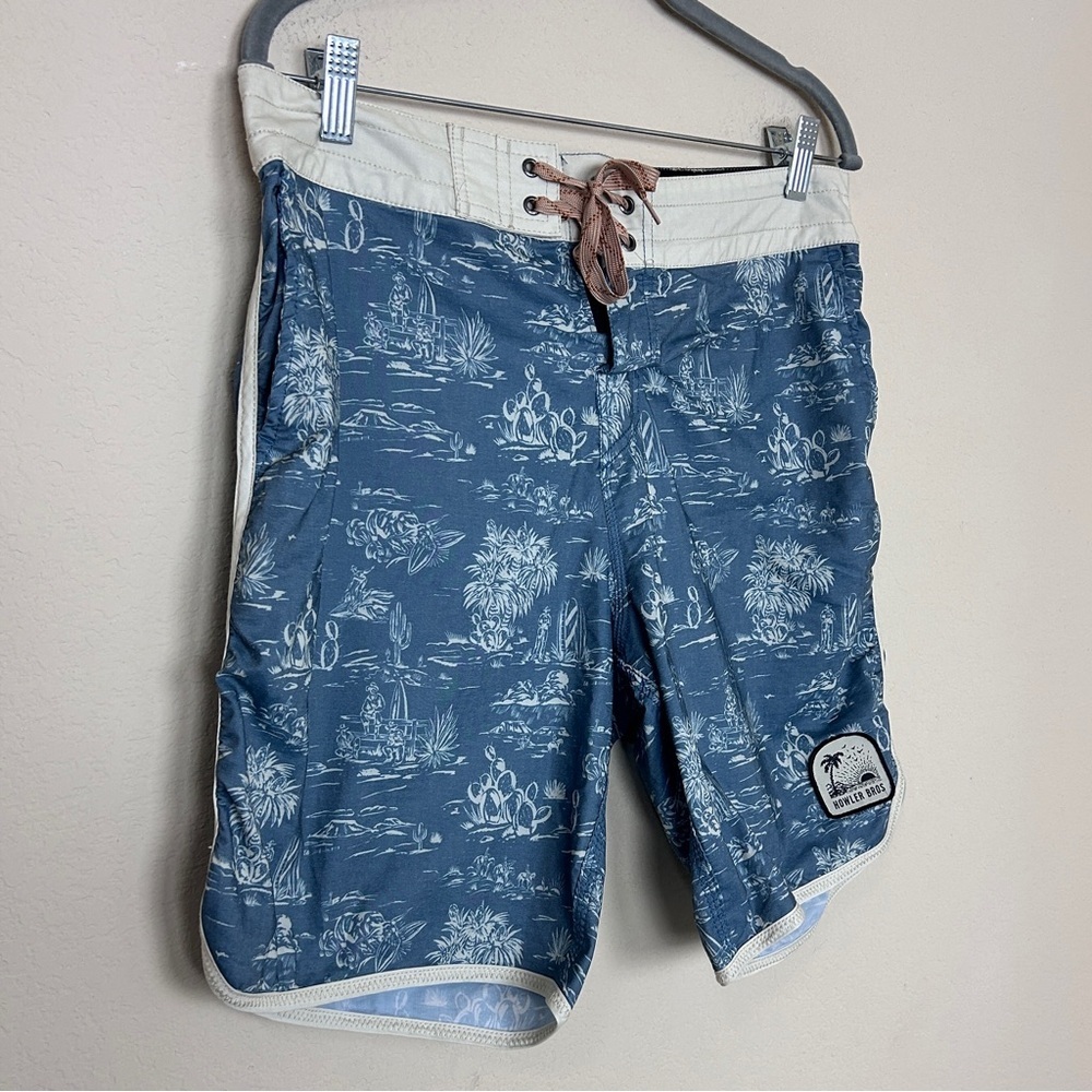 Howler Bros Men’s Board Shorts Size 32 - Picture 2 of 7